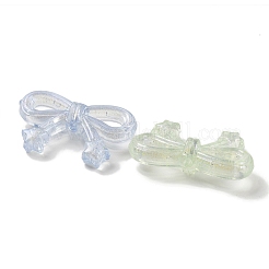 UV Plating Luminous Rainbow Iridescent Acrylic Beads&nbsp;LACR-R001-08A