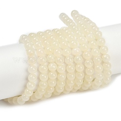 Natural Green Jade Beads Strands&nbsp;G-F792-C09-05