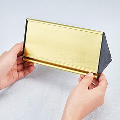 Triangle Aluminium Alloy Table Top Display Stand&nbsp;ODIS-WH0005-54B