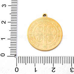304 Stainless Steel Pendants&nbsp;STAS-M105-35G-04