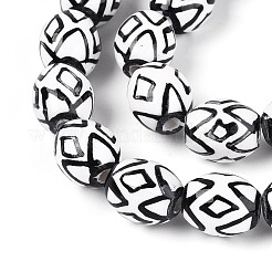 Handmade Porcelain Ceramic Beads Strands&nbsp;PORC-T135-07A