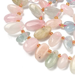 Natural Morganite Beads Strands&nbsp;G-P604-A07-01