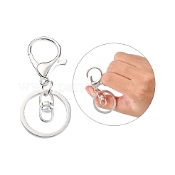 Iron & Alloy Lobster Claw Clasp Keychain&nbsp;KEYC-SZC0002-01S