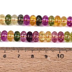 Crackle Transparent Glass Beads Strands&nbsp;GLAA-N074-02A-03