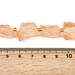Raw Rough Natural Quartz Crystal Beads Strands&nbsp;G-Z131-J01-08