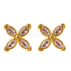 304 Stainless Steel Stud Earrings&nbsp;X-EJEW-C135-01G-04