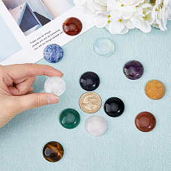 12Pcs 12 Styles Natural & Synthetic Mixed Gemstone Cabochons&nbsp;G-FH0001-88