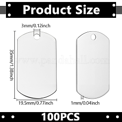 100Pcs 304 Stainless Steel Pendants&nbsp;STAS-UN0063-83