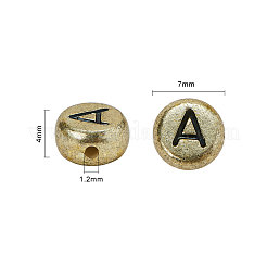 Plating Acrylic Beads&nbsp;PACR-CJ0001-01