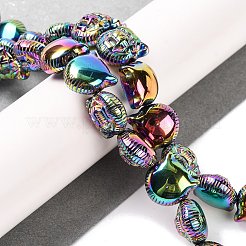 Electroplated Synthetic Non-magnetic Hematite Beads Strands&nbsp;G-Q174-04D