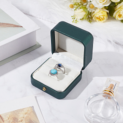 PU Leather Ring Boxes&nbsp;LBOX-CL0001-05