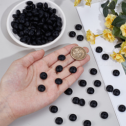 180Pcs Rondelle Silicone Focal Beads&nbsp;SIL-SP0001-20B