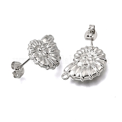 304 Stainless Steel Stud Earring Findings&nbsp;STAS-D391-04A-P