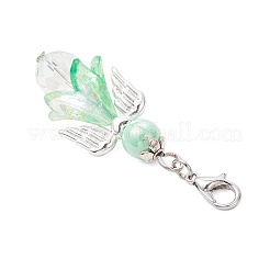 Flower Angel Acrylic & Glass Pendants Decorations&nbsp;HJEW-JM03604