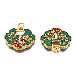 Alloy Enamel Pendants&nbsp;ENAM-N056-050