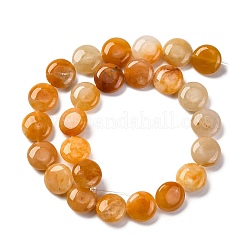 Natural Topaz Jade Beads Strands&nbsp;G-C159-A06-01