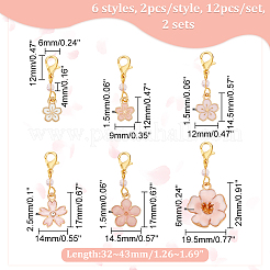 Flower Stitch Markers&nbsp;HJEW-AB00275