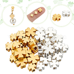60Pcs 6 Styles Brass Beads&nbsp;KK-PH0010-98
