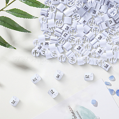 150Pcs 15 Styles Plastic Clothing Trouser Size Markers&nbsp;KY-CP0001-28A