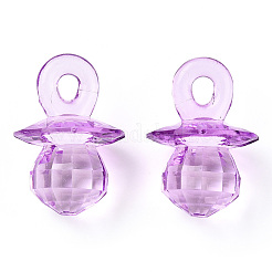 Transparent Acrylic Pendants&nbsp;TACR-S133-030