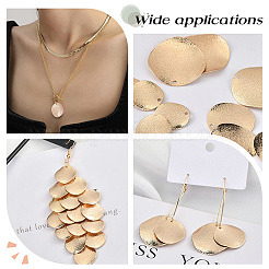 30Pcs 5 Colors Brass Pendants&nbsp;KK-PH0009-57