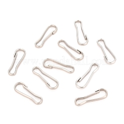Non-Tarnish 201 Stainless Steel Keychain Clasp Findings&nbsp;X-STAS-H121-18P-A
