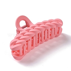 Large Frosted Acrylic Hair Claw Clips&nbsp;OHAR-PW0003-020E