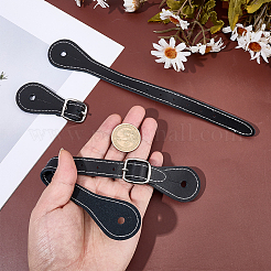 2Pcs Genuine Leather Spur Straps&nbsp;DIY-CL0002-56A