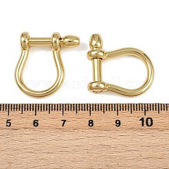 Brass D-Ring Anchor Shackle Clasps&nbsp;KK-A257-08G