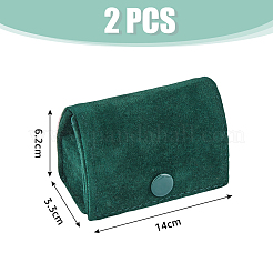 Mini Velvet Jewelry Storage Boxes&nbsp;CON-WH0089-08D