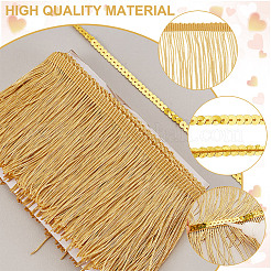 10 Yards 2 Styles Polyester Tassel Ribbon&nbsp;OCOR-GA0001-93