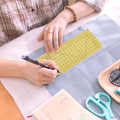 Resin Quilting Ruler&nbsp;TOOL-WH0166-021