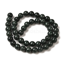 Natural Black Jade Beads Strands&nbsp;X-G-H067-A03-8MM
