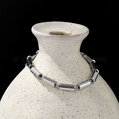 304 Stainless Steel Column Link Chain Bracelets for Women&nbsp;BJEW-F488-50P