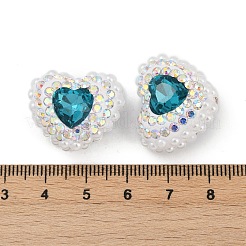 Polymer Clay Glass Rhinestone Beads&nbsp;CLAY-NH0001-13A