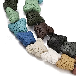 Natural Lava Rock Beads Strands&nbsp;G-G347-02A