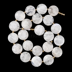 Natural Rainbow Moonstone Beads Strands&nbsp;G-L654-N05-01