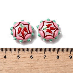 Baking Paint Glass Enamel Beads&nbsp;LAMP-K039-34K
