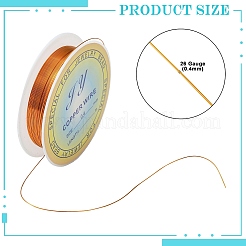 Round Copper Wire for Jewelry Making&nbsp;CWIR-R001-0.4mm-M