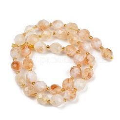 Natural Citrine(Heated) Beads Strands&nbsp;G-N342-149I-22