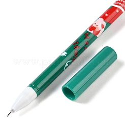 Christmas Themed Plastic Gel Pen&nbsp;AJEW-L097-01B