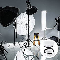 Round Cloth Photography Lamp Cover&nbsp;DIY-WH020079-025A