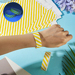 Paper Disposable Wristbands&nbsp;BJEW-TAC0075-002C