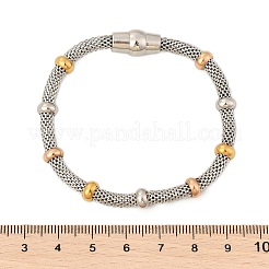 304 Stainless Steel Mesh Chain Bracelets for Women&nbsp;BJEW-Z087-15P
