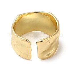Brass Open Cuff Rings&nbsp;RJEW-Q778-30G