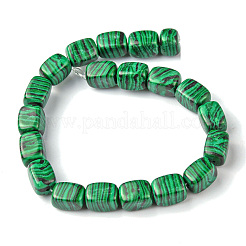 Synthetic Malachite Beads Strands&nbsp;G-F743-02J