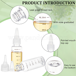 Plastic Needle Nose Graduated Bottles&nbsp;MRMJ-WH0002-24C
