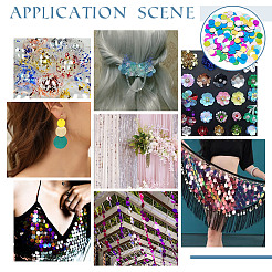 2000Pcs 10 Colors Ornament Accessories&nbsp;PVC-OC0001-14C