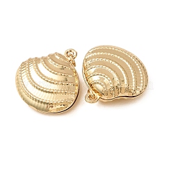 Brass Pendants&nbsp;KK-CJCC82B-01A-G-RS