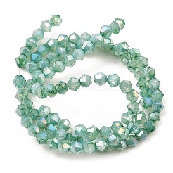 Imitation Jade Glass Beads Strands&nbsp;GLAA-P058-02A-03